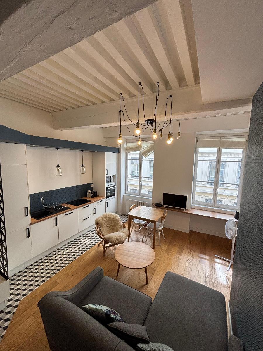 Appartement en location &agrave; Lyon 02 / 2 pi&egrave;ces 37 m&sup2;